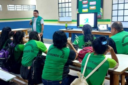 Ipaam realiza palestras sobre prevenção às queimadas e ao desmatamento em escolas de Eirunepé