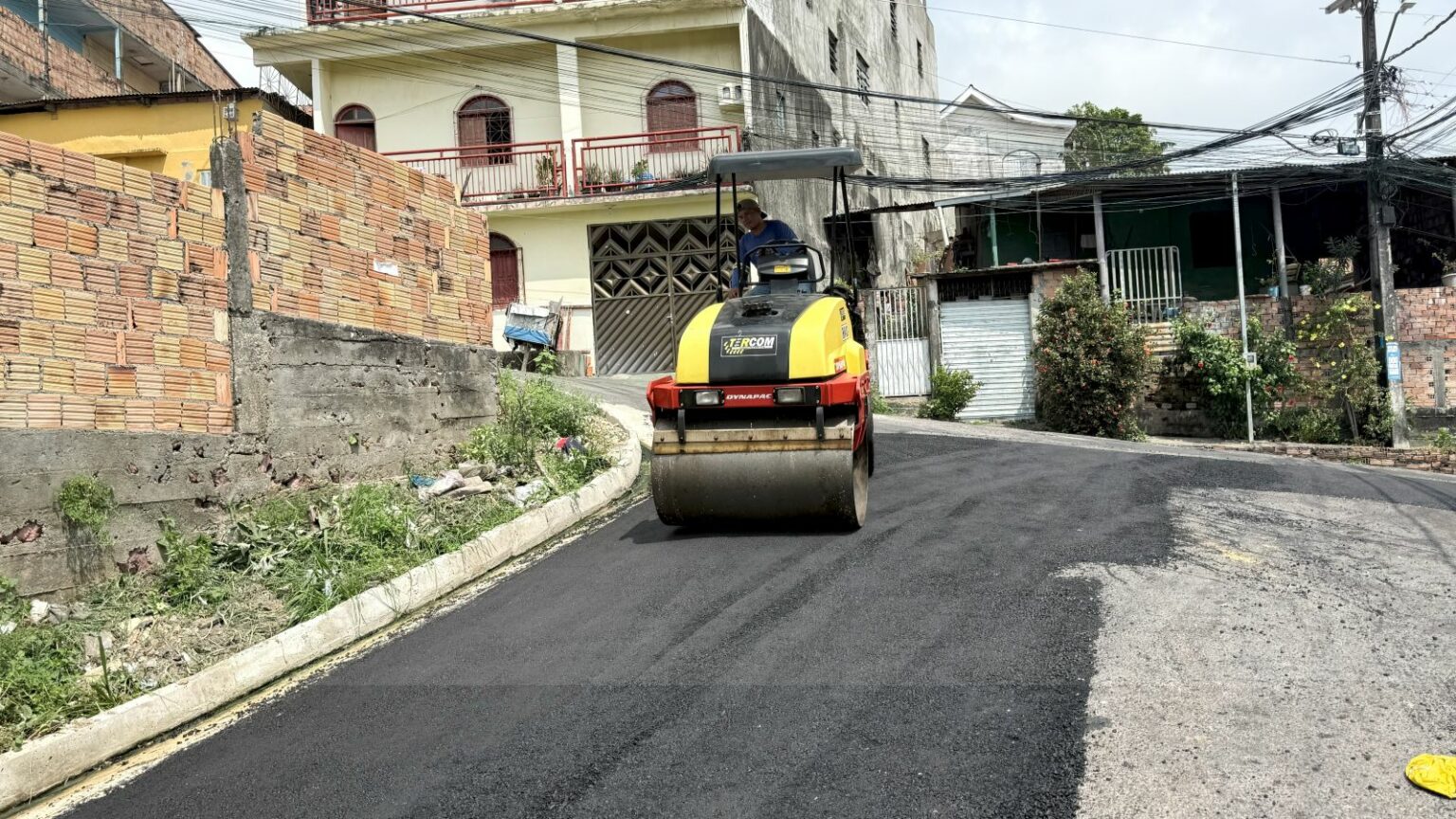 Prefeitura de Manaus amplia frente de obras