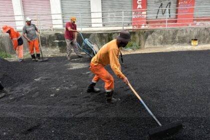 Prefeitura de Manaus atua com frentes de obras simultâneas