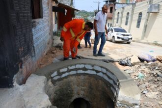 Prefeitura de Manaus moderniza sistema de drenagem no bairro Gilberto Mestrinho e transforma realidade de moradores da área
