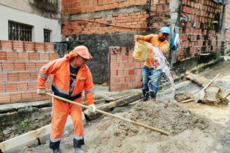 Prefeitura de Manaus realiza serviços de recuperação de drenagem no bairro Redenção