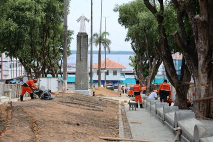 Prefeitura realiza revitalização da histórica praça dos Remédios