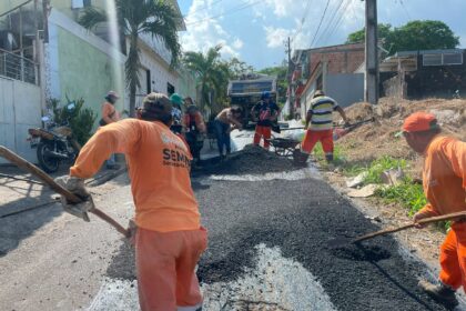Prefeitura de Manaus revitaliza rua Menandro Tapajós e leva mais segurança à população