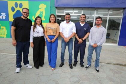 Governador Wilson Lima vistoria obras do Hospital Veterinário e marca data da inauguração
