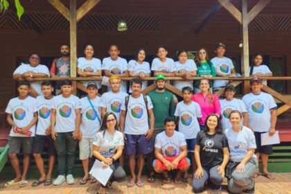 Sema fortalece monitoramento de quelônios na RDS do Uatumã com encontro e apoio a comunitários