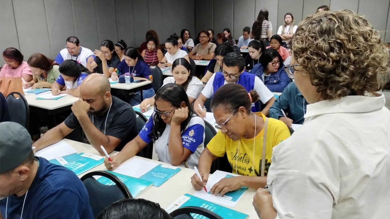 Agentes comunitários da prefeitura concluem primeira etapa da 2ª Oficina em Saúde Digital