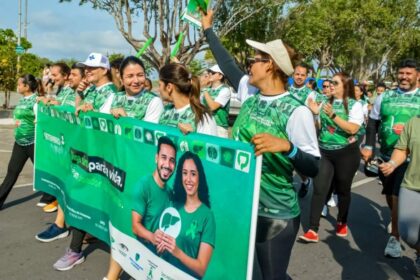 Setembro Verde: SES-AM realiza ação de conscientização de doação de órgãos na Ponta Negra