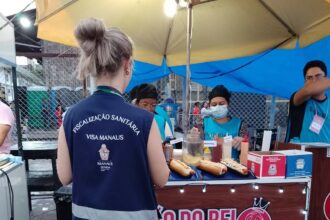Visa Manaus irá fiscalizar pontos de venda de alimentos durante o ‘#SouManaus Passo a Paço 2025’