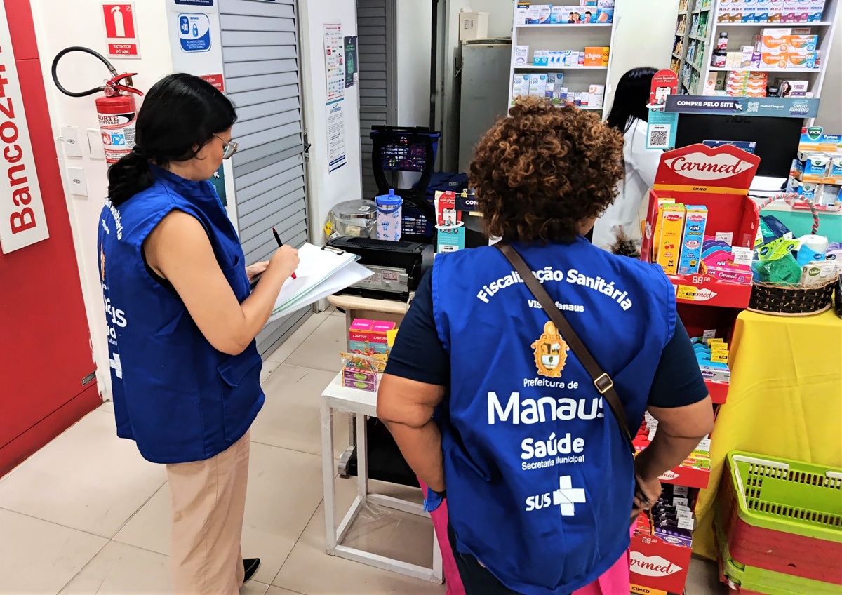 PMM fiscaliza presença de farmacêuticos em drogarias