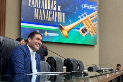 Cristiano D’Angelo homenageia Festival de Bandas e Fanfarras de Manacapuru em Sessão Especial na Aleam