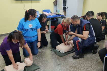 Samu capacita servidores da educação em primeiros socorros