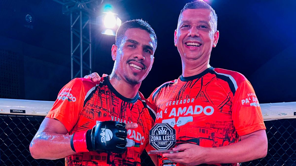 Carlos Pai Amado celebra sucesso da 5ª edição do Zona Leste Fight