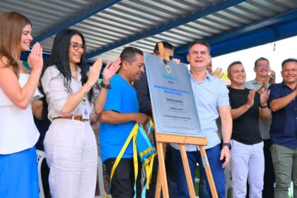 Prefeito David Almeida reinaugura USF Megumo Kado