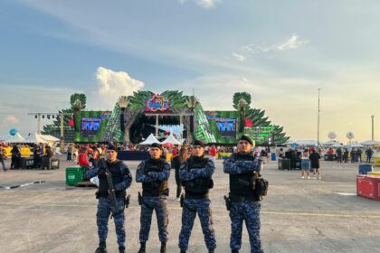 Prefeitura de Manaus destaca maior efetivo da história da Guarda Municipal no ‘#SouManaus Passo a Paço 2025’