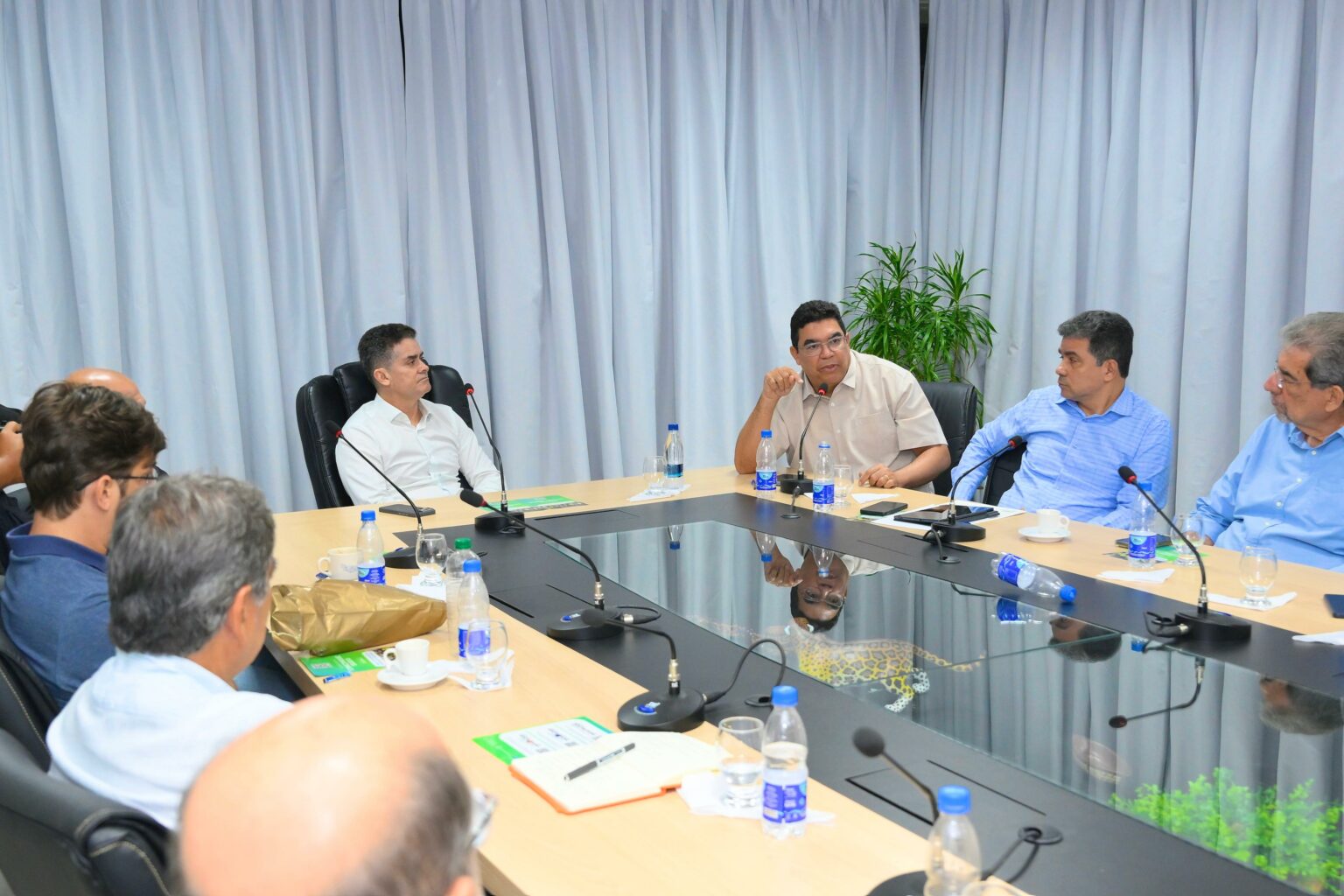 Prefeito David Almeida destaca avanço da construção do Plano Municipal de Saneamento Básico