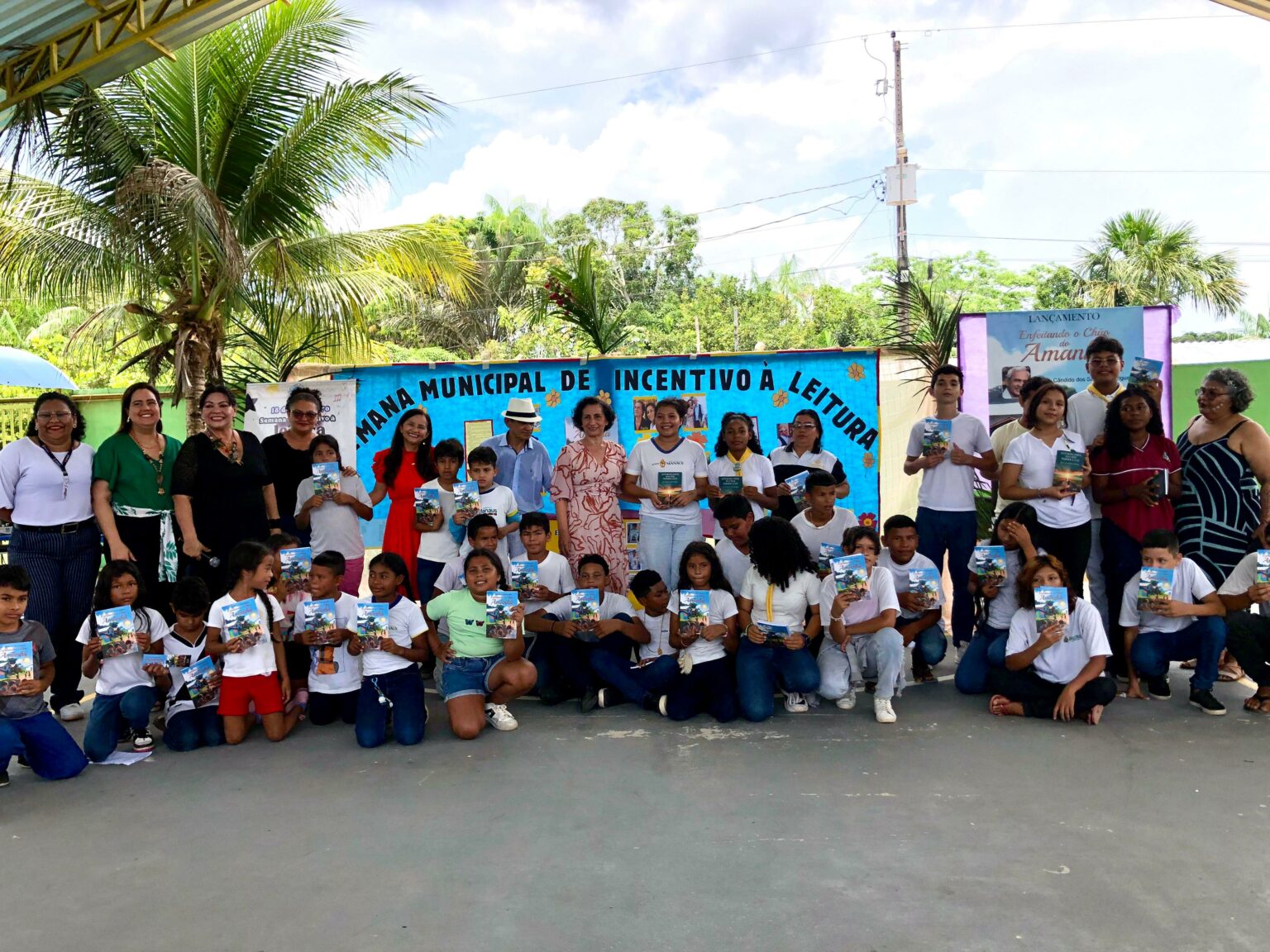 Atividade cultural e literária chega à comunidade São Sebastião 2