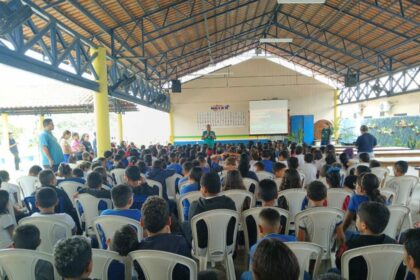 Ipaam leva ações de educação ambiental a mais de 4 mil alunos em Eirunepé