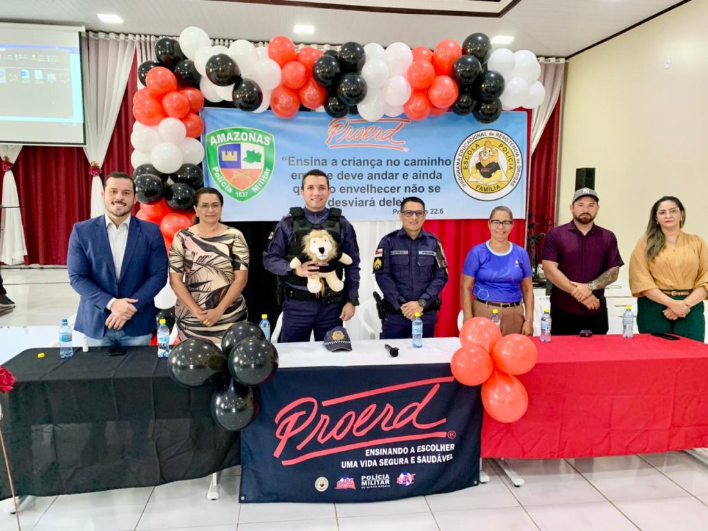 Em Guajará, Polícia Militar do Amazonas inicia implantação do Proerd em escolas da rede de ensino do município