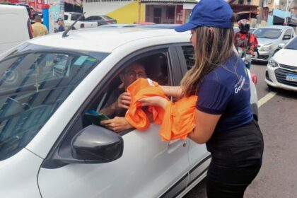 Detran-AM comemora 53 anos com ações educativas durante a Semana Nacional de Trânsito