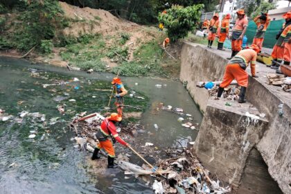 Prefeitura intensifica limpeza de igarapés em Manaus diante da chegada do inverno amazônico