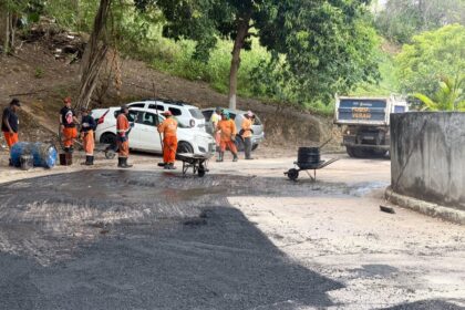 Prefeitura de Manaus recupera rua no bairro Japiim 1 e melhora mobilidade na zona Sul