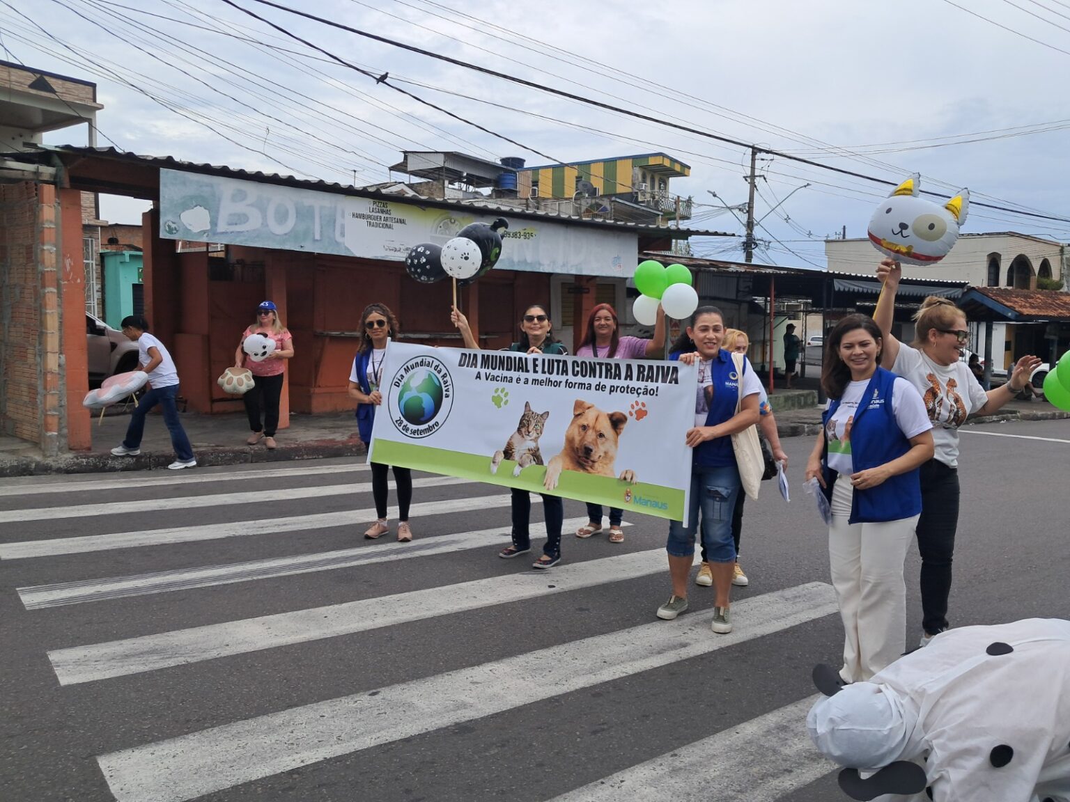 Prefeitura realiza ação educativa pelo Dia Mundial contra a Raiva