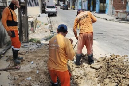 Prefeitura de Manaus recupera drenagem superficial no São José