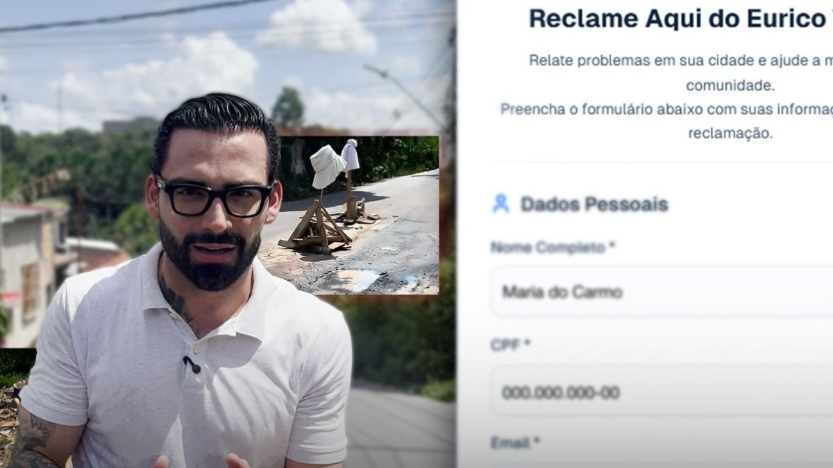 ‘Reclame Aqui do Eurico Tavares’: nova plataforma transforma queixa de rua em cobrança oficial na Câmara