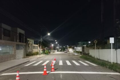 Prefeitura reforça sinalização viária nas zonas Oeste e Sul