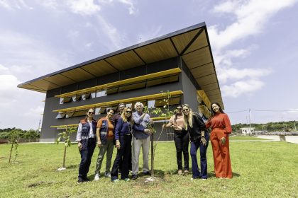 Plantio de árvores e projeto sustentável no Parque Mosaico