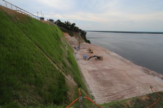 Prefeitura avança na obra do parque Encontro das Águas