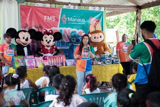‘Brinca Manaus’ leva diversão e solidariedade à zona rural