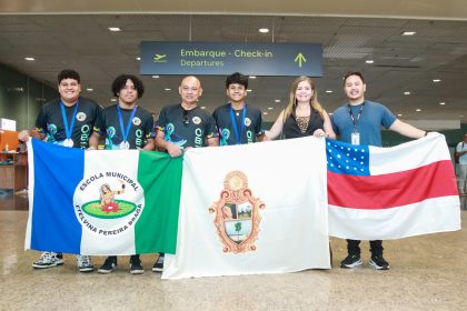 Estudantes participam da Olimpíada Brasileira de Robótica