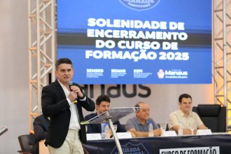 Prefeito anuncia novo concurso e fortalecimento da Guarda Municipal de Manaus Prefeito anuncia novo concurso e fortalecimento da Guarda Municipal de Manaus