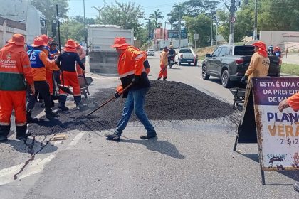 Prefeitura de Manaus moderniza a avenida Rodrigo Otávio e reforça mobilidade na zona Sul