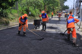 ‘Plano de Verão’ da Prefeitura de Manaus recupera ruas
