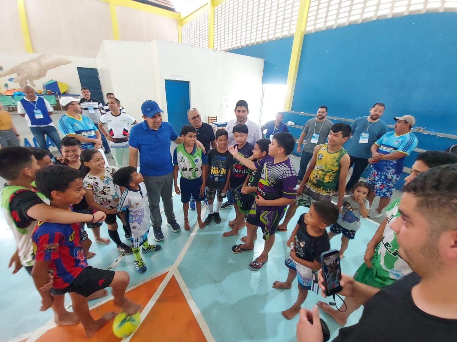 Ações da Fenapred e da Comissão de Esporte da Aleam beneficiam população na zona Norte de Manaus