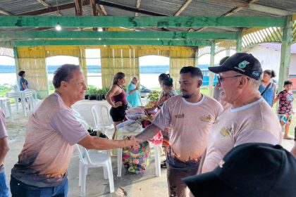 Adjuto Afonso participa de evento esportivo e feira da agricultura em Rio Preto da Eva