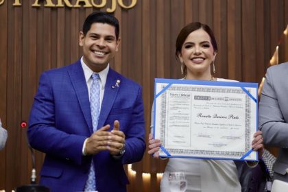 Deputado estadual Mário César Filho homenageia secretária Renata Queiroz com o Título de Cidadã do Amazonas e destaca compromisso com o povo