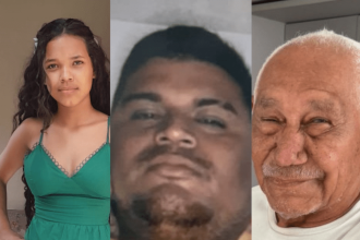 Polícia Civil divulga imagens de dois homens e uma adolescente que desapareceram em Manaus
