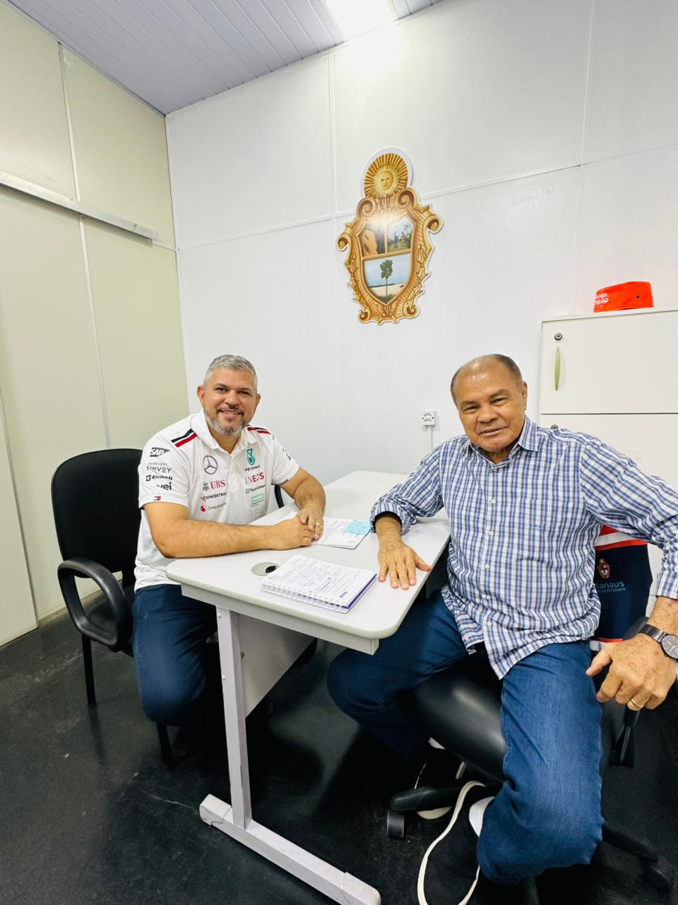 Elan Alencar realiza visita técnica no Complexo Desportivo do Ouro Verde