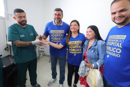 Governador Wilson Lima inaugura maior Hospital Público Veterinário da América Latina