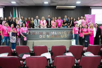 Outubro Rosa: CMM realiza palestra sobre prevenção do câncer de mama e colo do útero