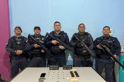 Pronta-resposta: PMAM prende dois homens e apreende adolescente suspeitos de incendiar patrimônio público em Envira