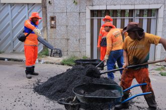Prefeitura de Manaus reforça infraestrutura do bairro Jorge Teixeira