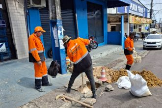 Prefeitura revitaliza sistema de drenagem no bairro Alvorada 2