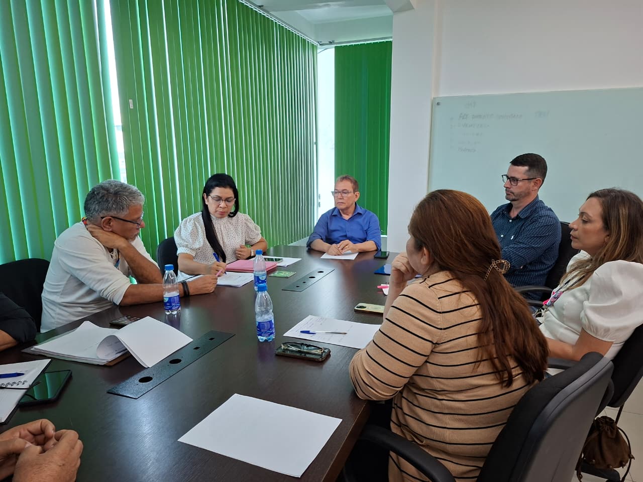 Reunião para alinhar o lançamento do ‘Programa Escola de Transporte’