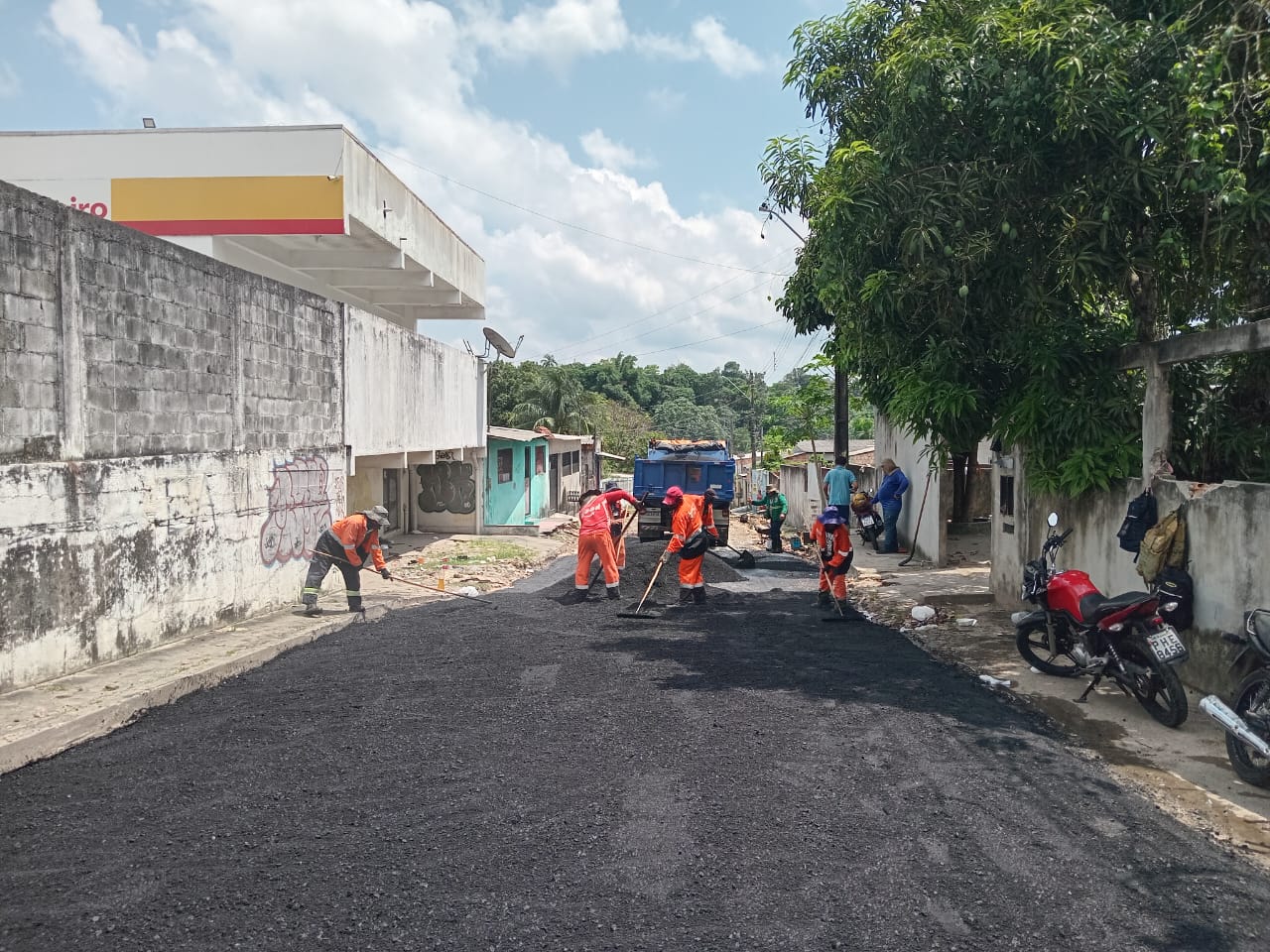 Prefeitura de Manaus intensifica obras no Colônia Terra Nova