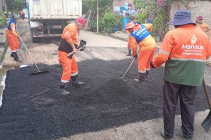 Prefeitura de Manaus leva obras do ‘Plano de Verão’ ao Tarumã e reforça serviços em todas as zonas da capital