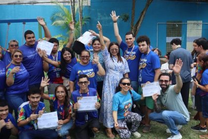 Eurico Tavares anuncia doação para projeto de jiu-jitsu em evento de empreendedorismo autista